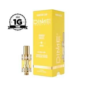Dime Industries - Dime Industries - Mango Diesel Vape Cartridge - 1G (Tank)