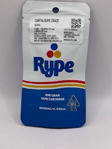 Rype - Cantaloupe Craze 1g Distillate Cart - Rype