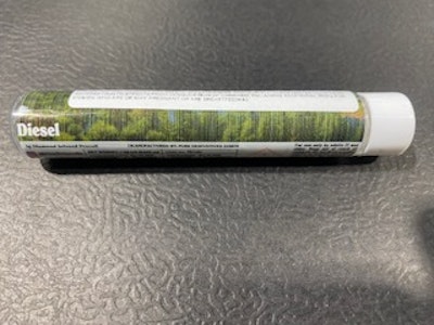 Pure Derivatives - Road Trip - Diesel Diamond Infused Preroll 1g