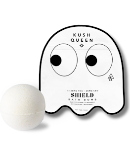 KUSH QUEEN - Kush Queen Halloween Shield Bath Bomb 25mg THC 25mg CBD