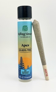 Rolling Green Cannabis - Rolling Green Cannabis - Apex - 1g - Preroll