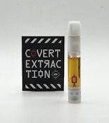 Covert Extraction - Mint Chocolate Chip, 1g Cured Resin Cart