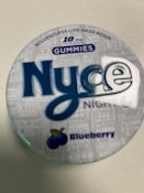 C43 Nyce Blueberry Live Hash Rosin Gummies 10mg 10pk