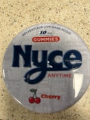 D33 Nyce Cherry Live Hash Rosin Gummies 10mg 10pk