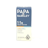 PAPA & BARKLEY: THCa TINCTURE 1:1 15ml
