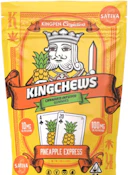KINGCHEWS -  100mg Distillate THC Gummies - Pineapple Express