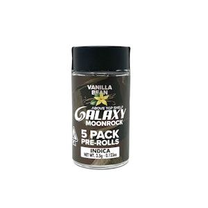 GALAXY - GALAXY: VANILLA BEAN MOONROCK 3.5G PRE-ROLL 5PK