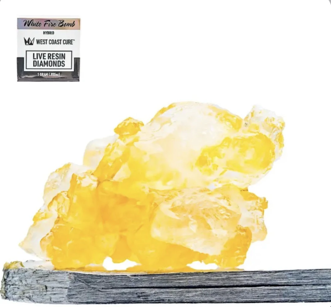 West Coast Cure - West Coast Cure - Concentrate - White Fire Bomb - Live Resin Diamonds - 1g Main Image