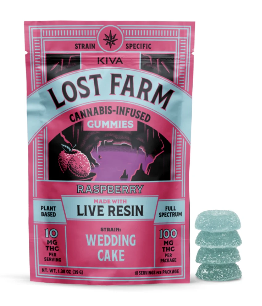 Lost Farms - Lost Farm  | Raspberry | Wedding Cake | 100mg Main Image