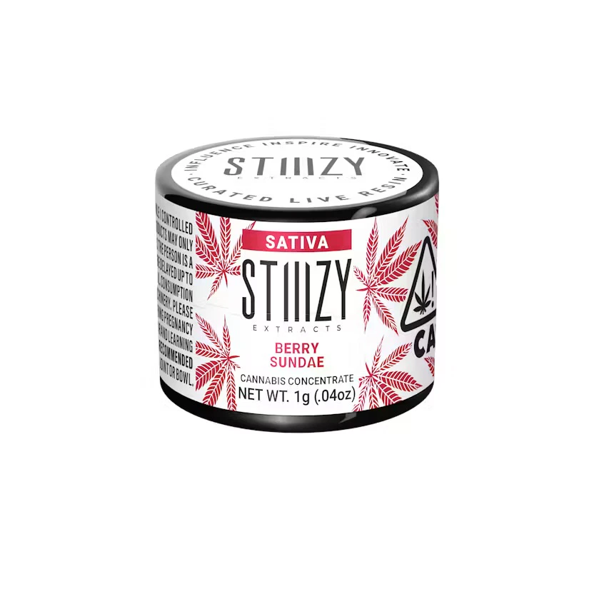 STIIIZY - STIIIZY - Concentrate - Berry Sundae Curated Live Resin Sauce - 1g Main Image