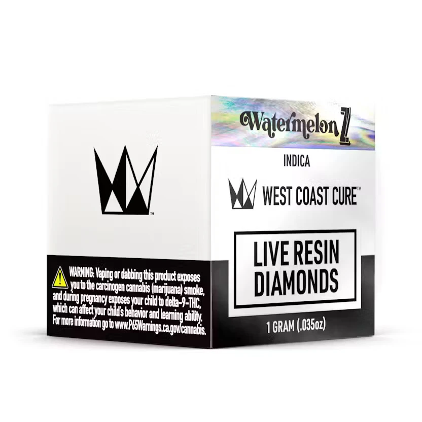 West Coast Cure - West Coast Cure - Concentrate - Live Resin Diamonds - Watermelon Z - 1g Main Image