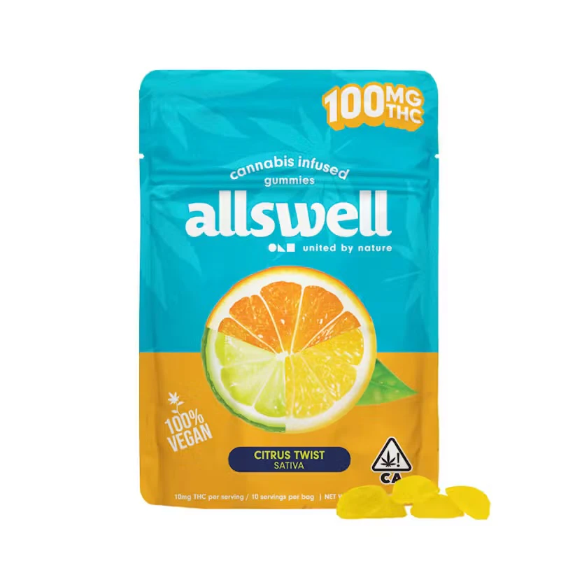Allswell - Allswell - Edible - Gummies - Citrus Twist - 100mg Main Image