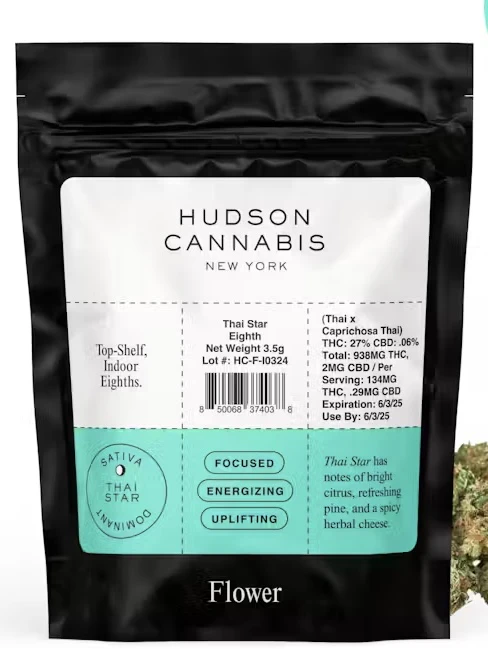 Hudson Cannabis - Hudson | Thai Star | 3.5g Sativa  Main Image