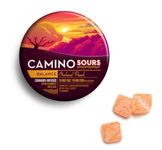 CAMINO - Camino Sours | Balance | Orchard Peach | 10mg per piece