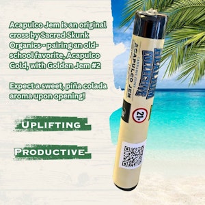 Healium - Healium - Acapulco Jem - 1g Preroll