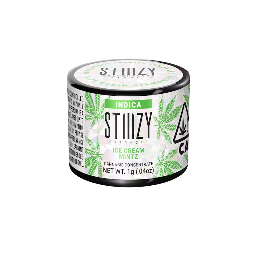 STIIIZY - STIIIZY - Concentrate - Ice Cream Mintz Live Resin Diamonds - 1g Main Image