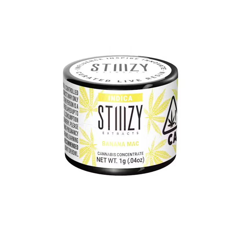 STIIIZY - STIIIZY - Concentrate - Banana MAC Curated Live Resin Sauce - 1g Main Image