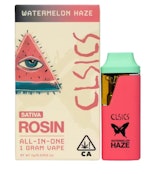 CLSICS 1G AIO Watermelon Haze Rosin Disposable