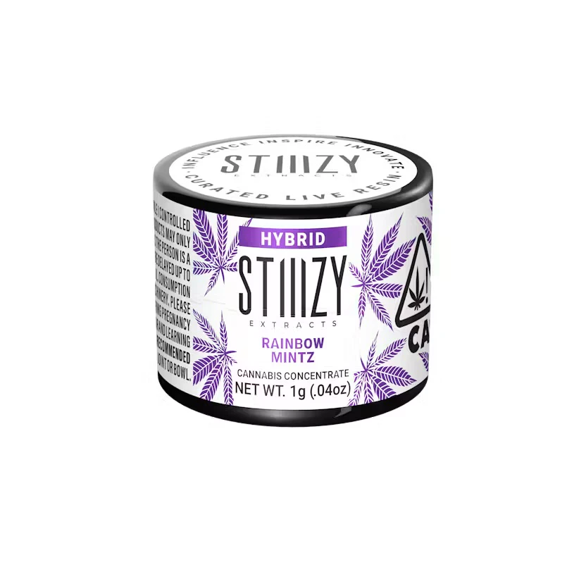 STIIIZY - STIIIZY - Concentrate - Rainbow Mintz Curated Live Resin Sauce - 1g Main Image