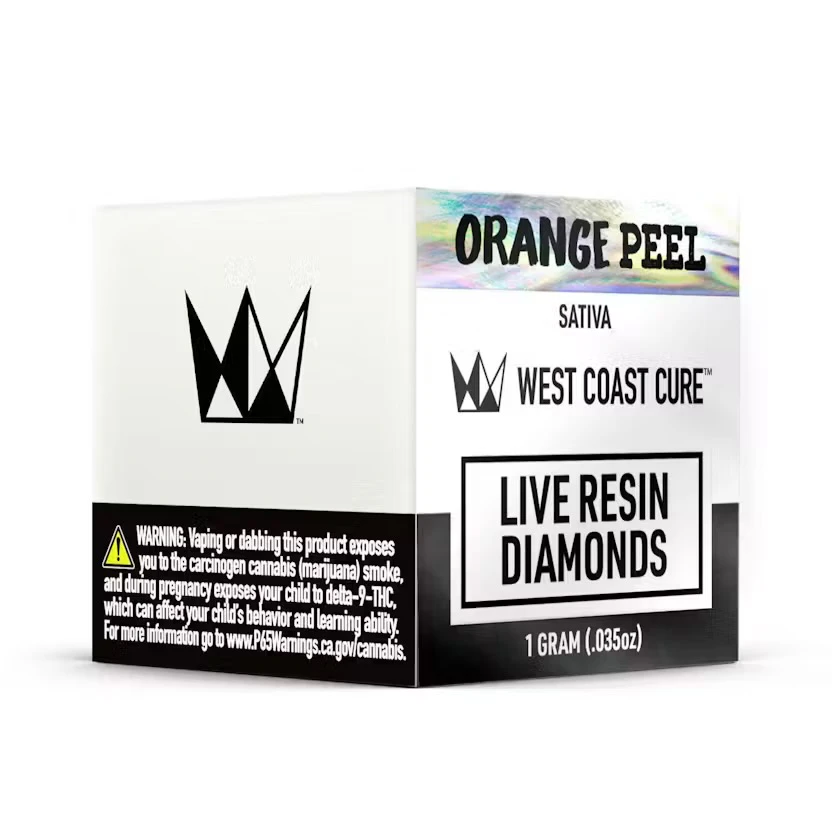 West Coast Cure - West Coast Cure - Concentrate - Orange Peel - Live Resin Diamonds - 1g Main Image