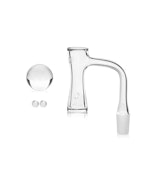 Quartz Hourglass Banger Set 14mm 90° 
