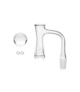 GRAV - Quartz Hourglass Banger Set 14mm 90° 