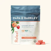 Papa & Barkley - Edible - CBD Gummies - Strawberry Peach - 20mg