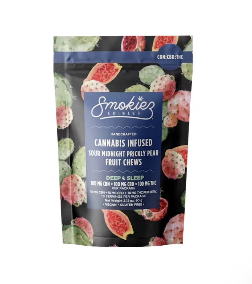 Smokiez Edibles - Smokiez - Edible - CBN Gummies - Sweet Midnight Prickly Pear - 100mg Main Image