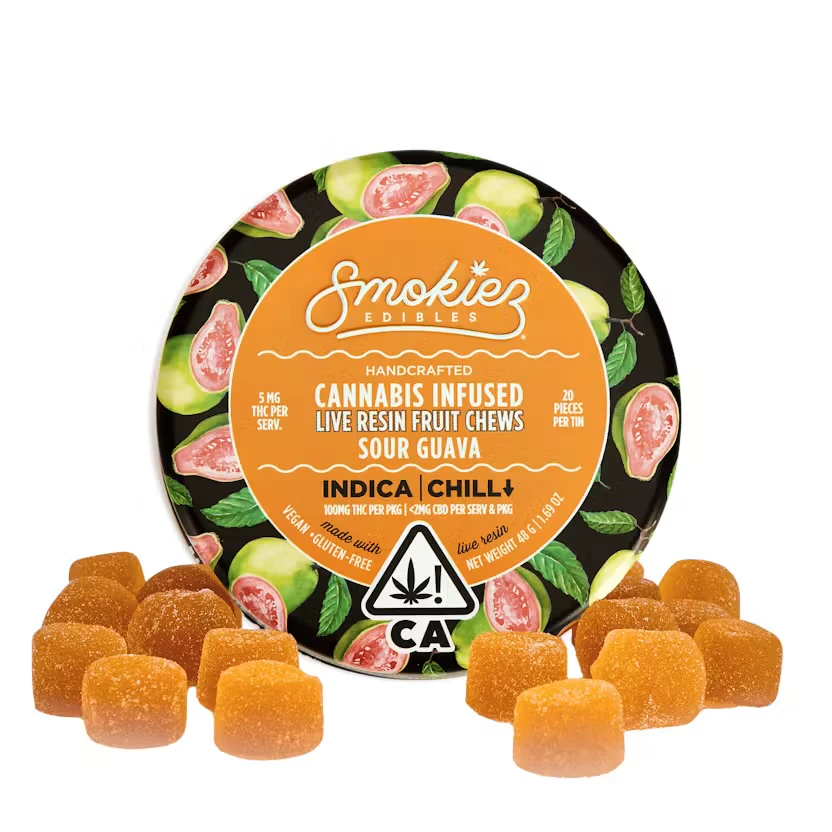 Smokiez Edibles - Smokiez - Edible - Live Resin Gummies - Sour Guava - 100mg Main Image