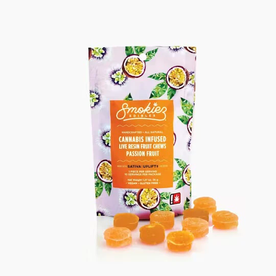Smokiez Edibles - Smokiez - Edible - Live Resin Gummies - Passionfruit - 100mg Main Image