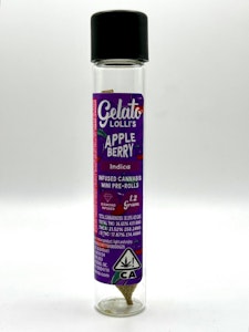 Gelato - Apple Berry Lolli's 1.2g Infused Pre-Roll - Gelato