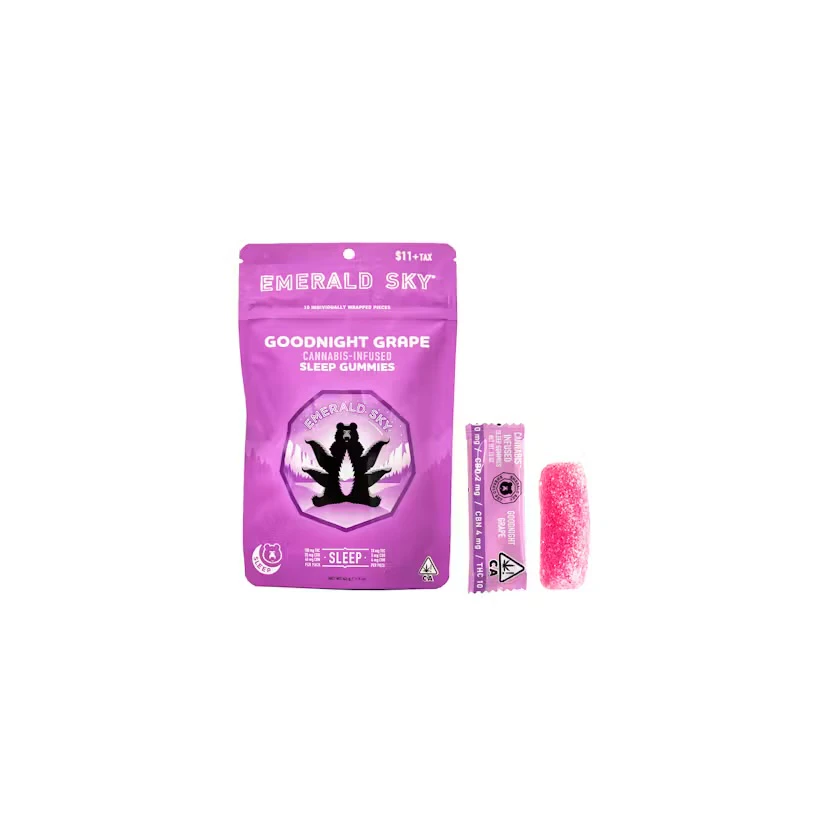 Emerald Sky - Emerald Sky - Edible - Gummies - Goodnight Grape Sleep - 100mg Main Image