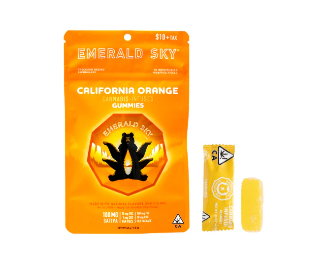 Emerald Sky - Emerald Sky - Edible - Gummies - California Orange - 100mg Main Image