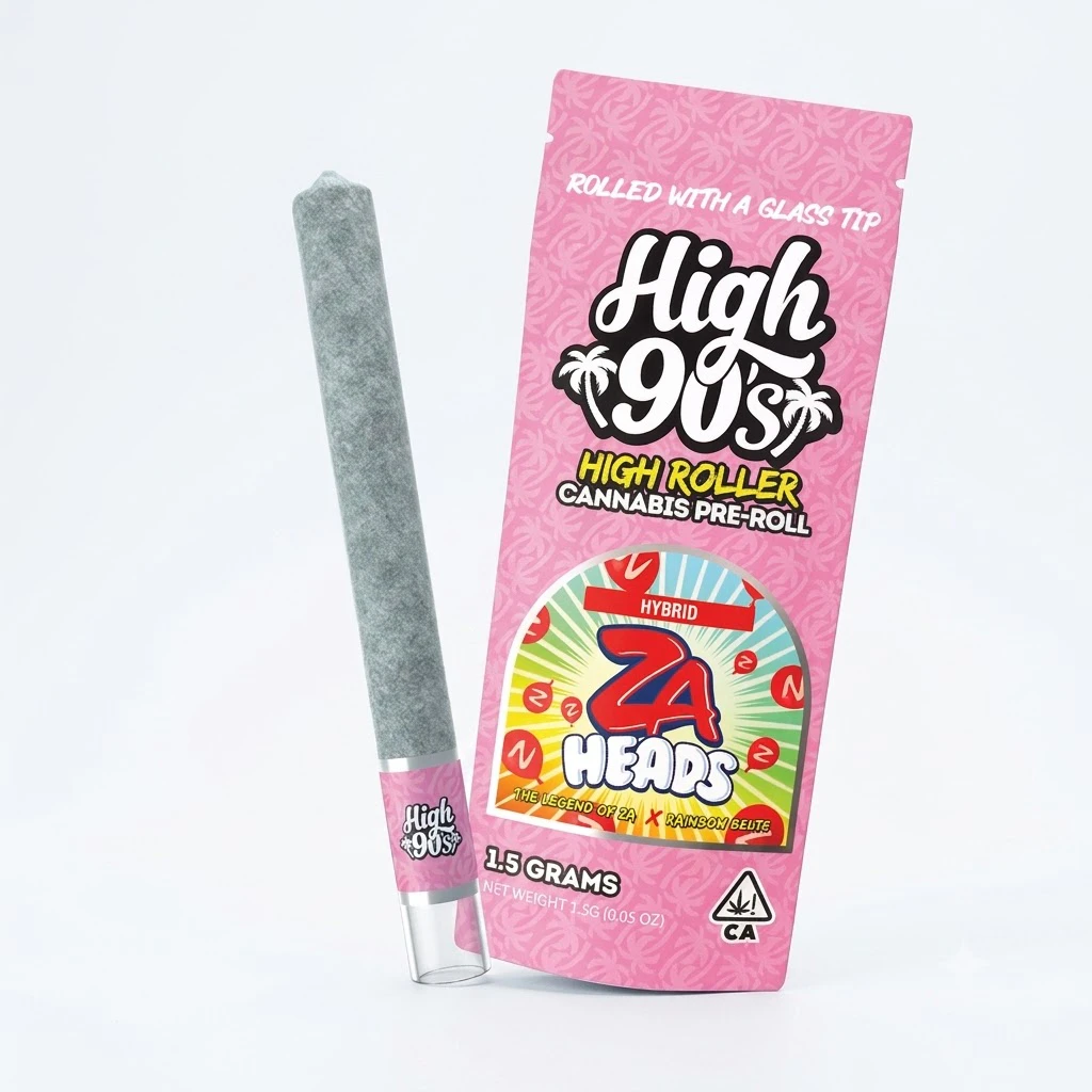 HIGH 90s - High 90s - Preroll - Infused - Za Heads - 1.5g Main Image