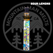 Mountain Man Melts .5G AIO Sour Lemons Live Rosin Disposable