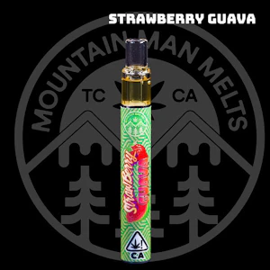Mountain Man Melts - Mountain Man Melts .5G AIO Strawberry Guava Live Rosin Disposable