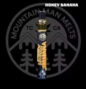 Mountain Man Melts - Mountain Man Melts .5G AIO Honey Banana Live Rosin Disposable