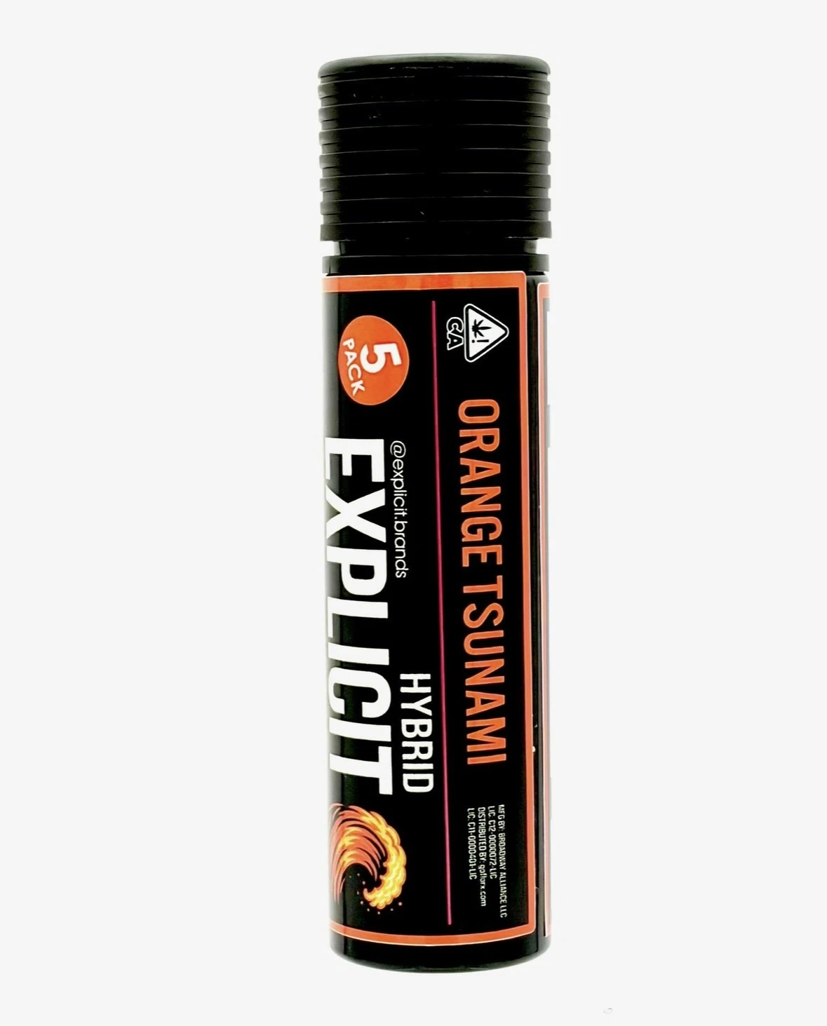 Explicit - Explicit - Preroll - Infused - Orange Tsunami - 1g Main Image
