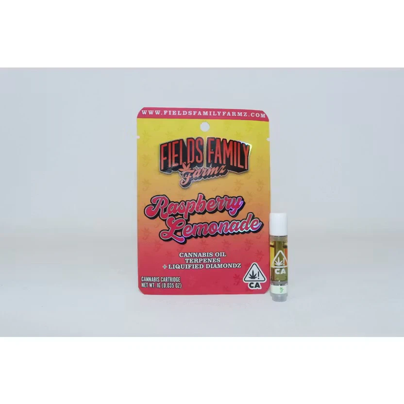 Fields Family Farmz - Fields Family Farmz - Cartridge - Liquid Diamonds - Raspberry Lemonade - 1g Main Image