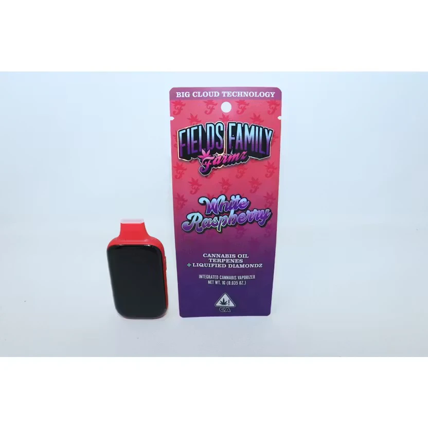 Fields Family Farmz - Fields Family Farmz - Disposable - White Raspberry - 1g Main Image
