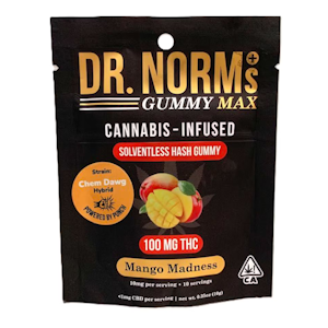 DR. NORM'S - Dr Norms - Mango Madness Gummy - 100mg