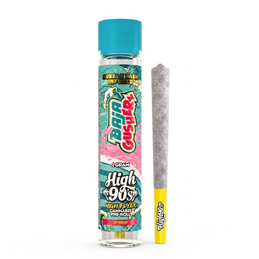 HIGH 90s - High 90s - Preroll - Hash Infused - Baja Gusherz - 1 g p Main Image