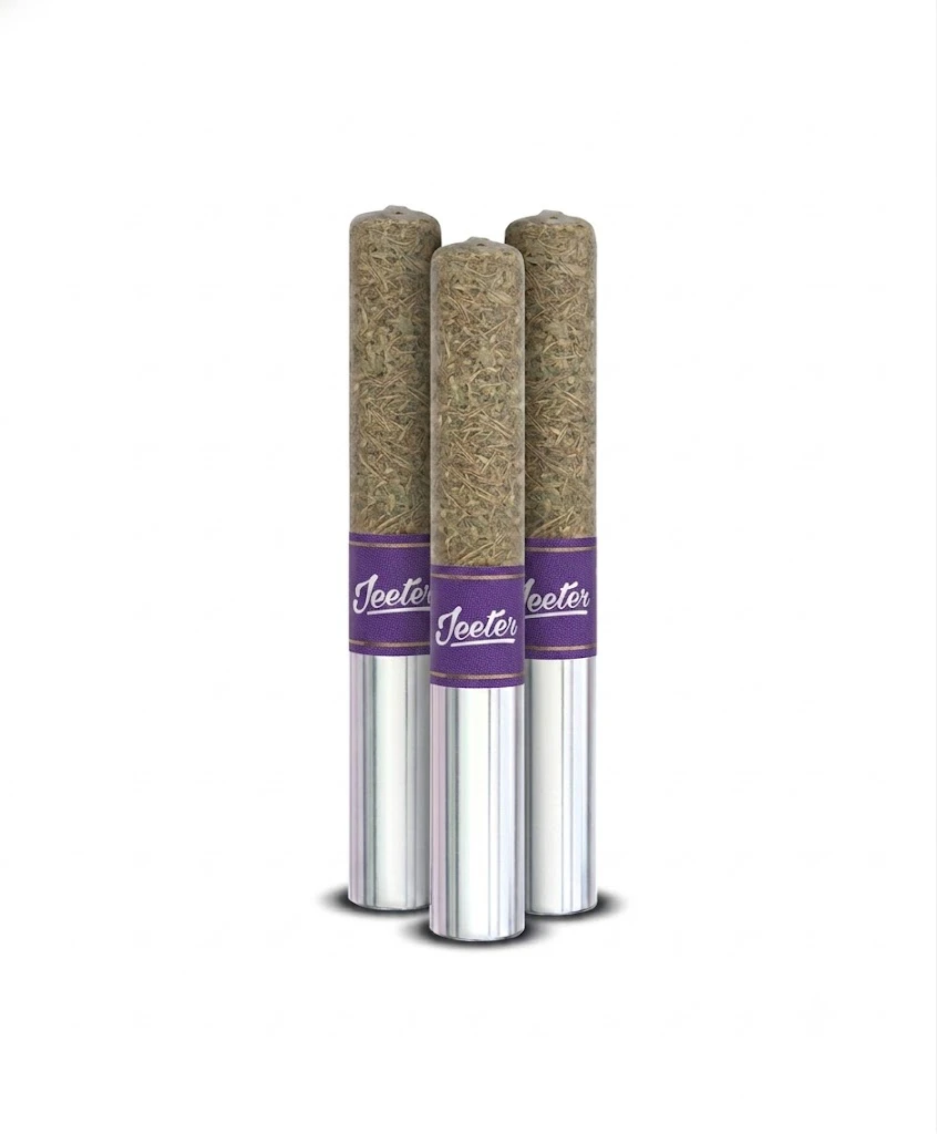 Jeeter - Jeeter - Preroll - Infused - Grape Ape Live Rosin - 1.5g 3pk Main Image