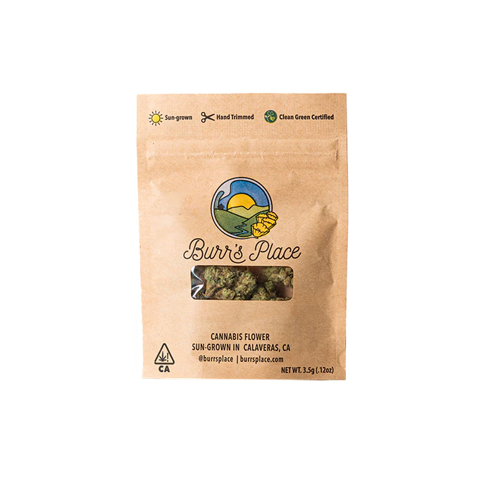 Burr's Place - Burr's Place - Flower - Sun Grown - Carbon Fiber - 3.5g pp Main Image