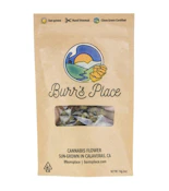 Burr's Place - Flower - Sun Grown - Carbon Fiber - 14g