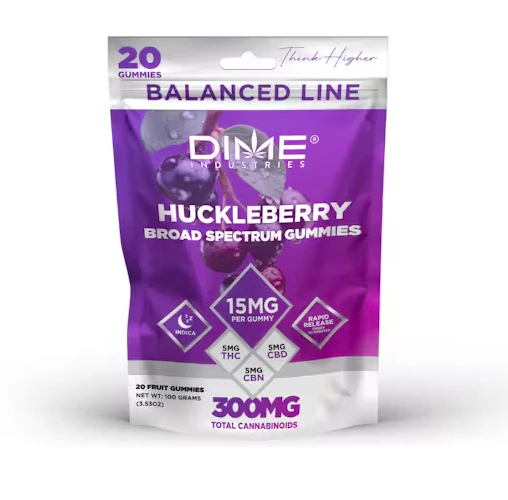 Dime Industries - Dime Industries - Huckleberry Gummies - 100mg Main Image