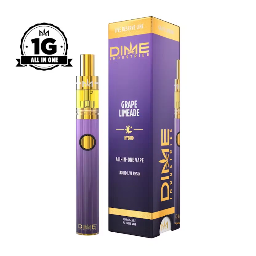 Dime Industries - Dime Industries - Grape Limeade Live Reserve 1g AIO Main Image