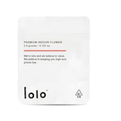Lolo - Flower - Indoor - Chocolate Oranges Black Bag - 3.5