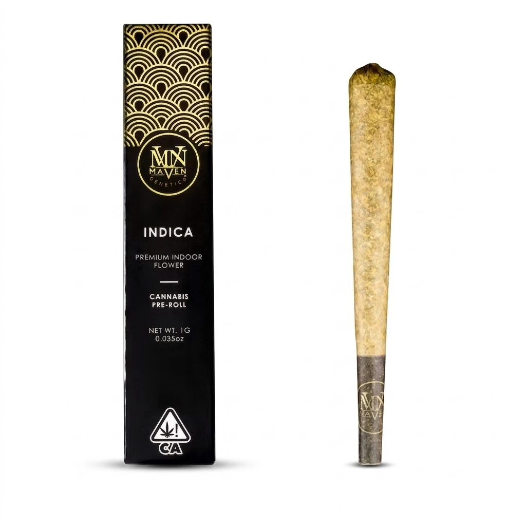 Maven Genetics - Maven Genentics - Preroll - Indoor - French Butter - 1g Main Image