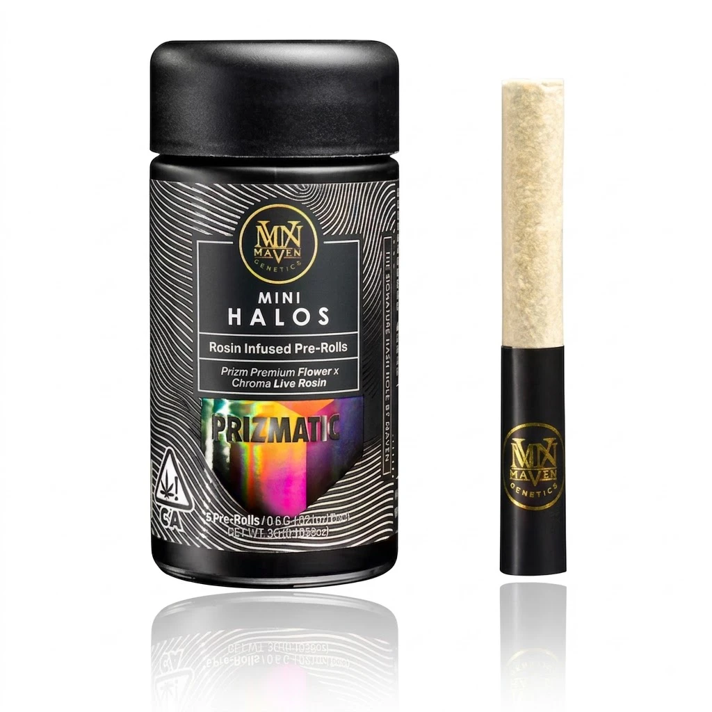 Maven Genetics - Maven Genentics - Preroll - Rosin Infused - Prizmatic 5pk - 3g Main Image